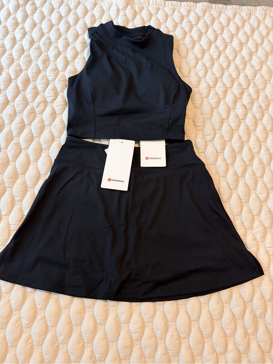 lululemon athletica Dresses & Skirts - lululemon athletica Black Two-Piece Skirt Set